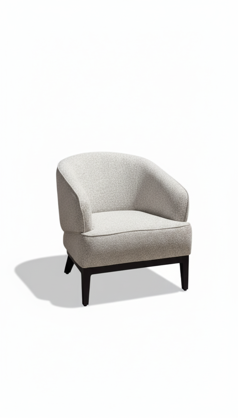 Sillon Lyzeth color beish fabricado por boal
