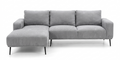 Sala seccional Burton: diseño moderno con chaise longue y patas estilizadas. Confort excepcional, estilo contemporáneo y alta durabilidad para tu hogar