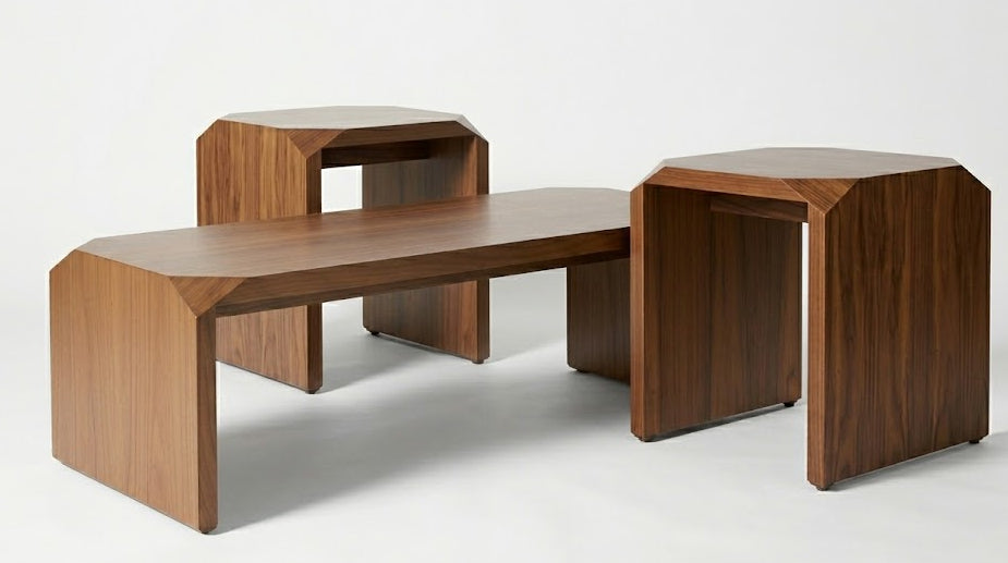 Mesa de centro y lateral Gante