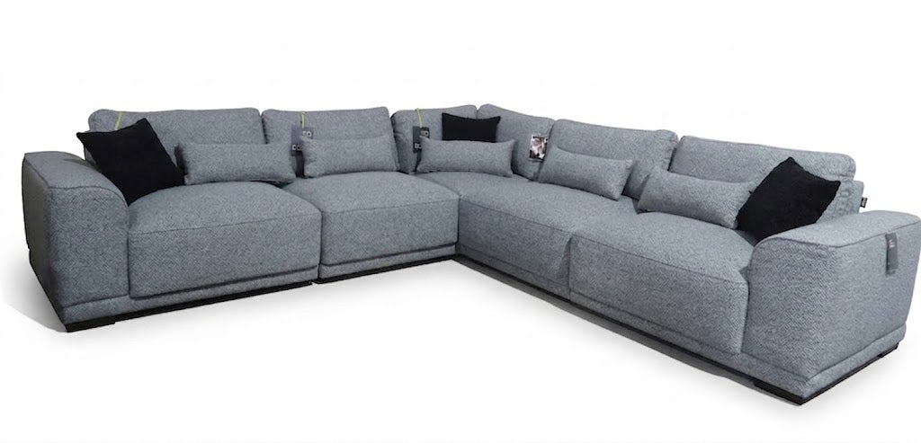 Sala modular Cadi, marca Boal: diseño versátil vendido por módulo para adaptarse a cualquier espacio. Confort premium, estilo contemporáneo y alta durabilidad