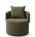 Sillón giratorio Forest: diseño moderno y envolvente con texturas premium. Confort excepcional, estilo contemporáneo y base giratoria para máxima funcionalidad en tu espacio