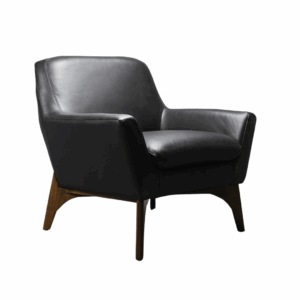 Sillón Smile Piel Negro